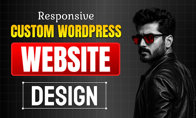 design your custom wordpress homepage or website using elementor