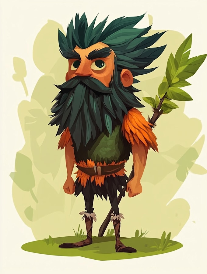 design 2d game character
