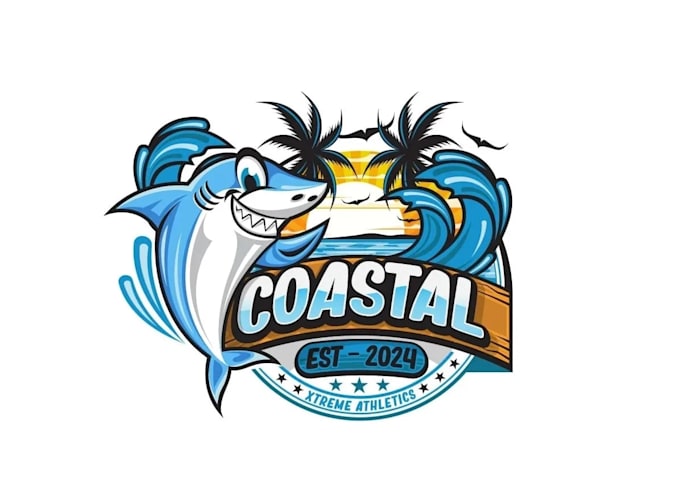 create professional and specially shark logo design