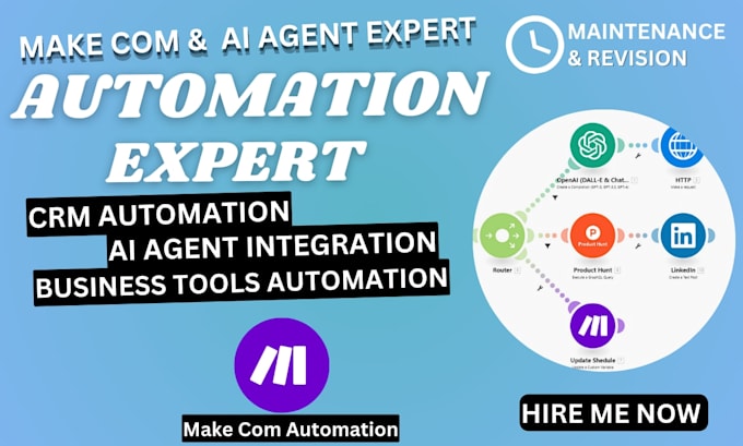 do make automation, made com or make com automation and made com API integration