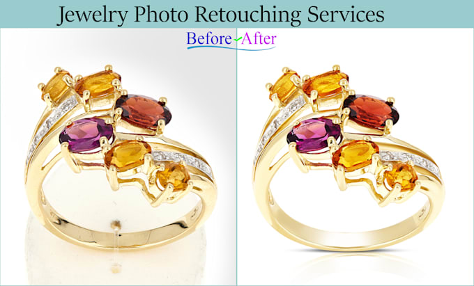 do high end jewelry retouching and photo editing