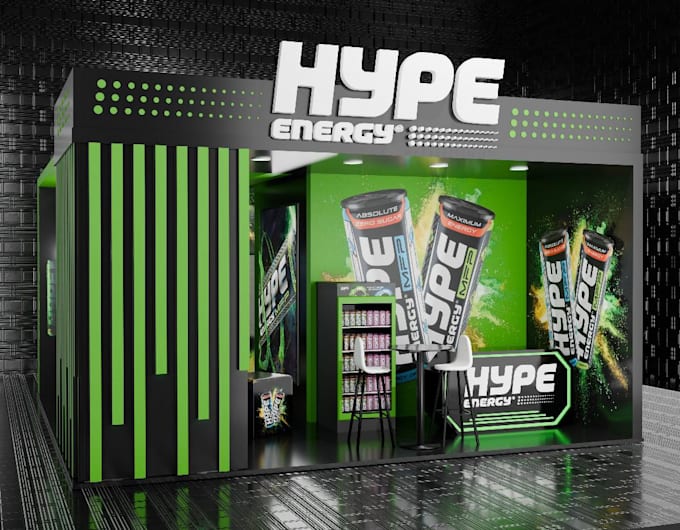 design premium product display stand in 3d for your brand
