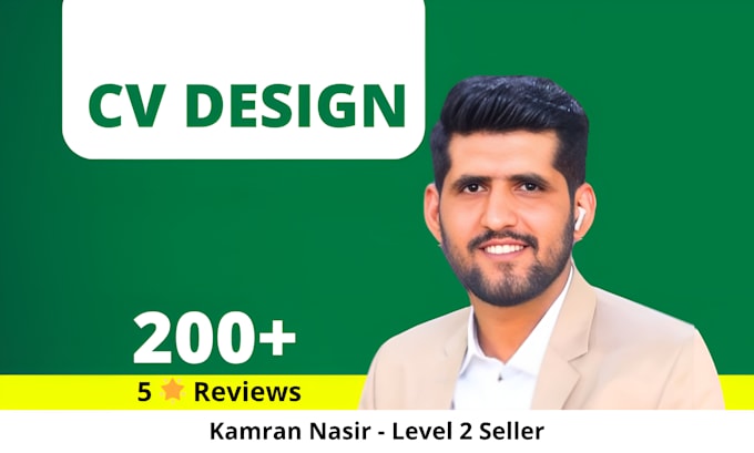 do professional CV design or resume design