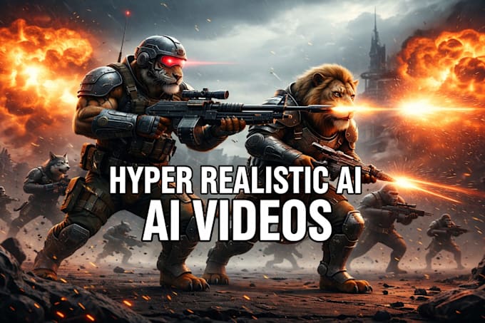 create hyper realistic, cinematic action scenes using  ai