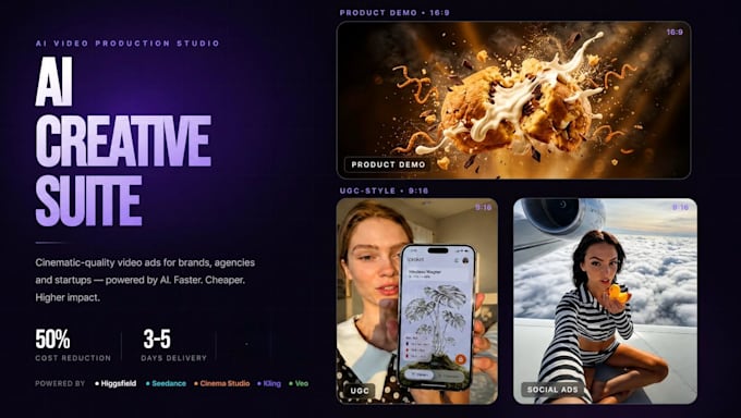 create a high quality ai video commercial for your business