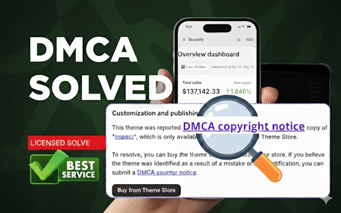 fix shopify theme license dmca issue just in seconds