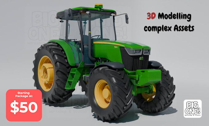 3d model complex assets