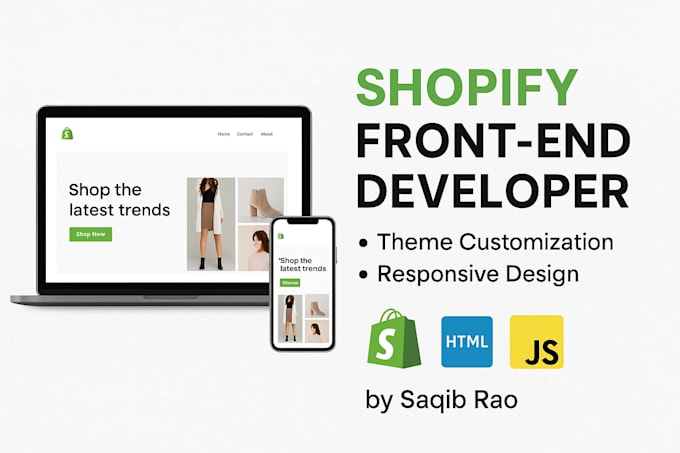 build a responsive shopify store using modern front end design