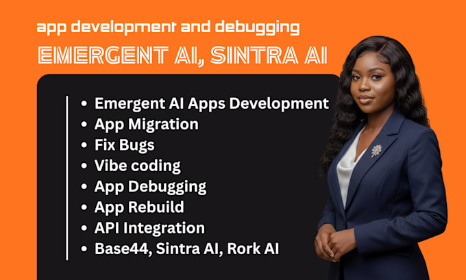vibe code on emergent sh apps fix emergent sh errors sintra ai base44 readdy