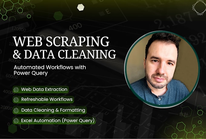 automate data cleaning and web scraping with power query