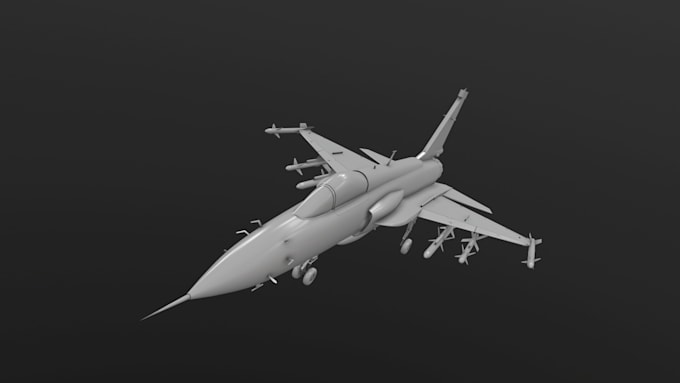create a 3d model and a realistic render