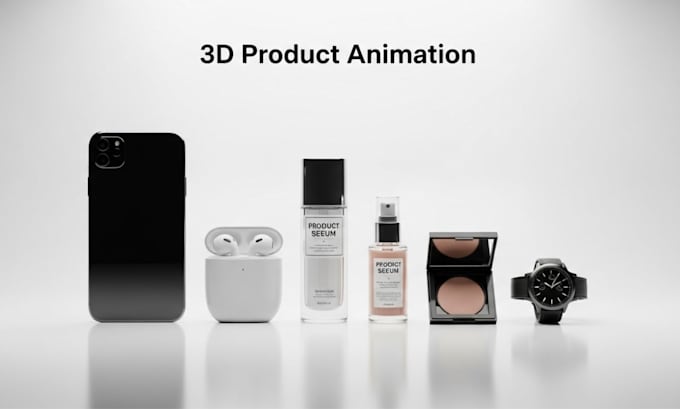 Create 3d product animation video, industrial animation, cgi ads, with ...