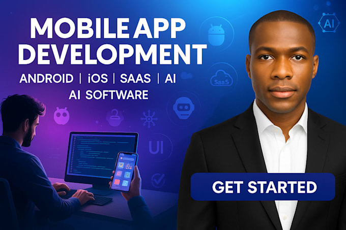 build mobile app development, android IOS app, saas app, ai software developer