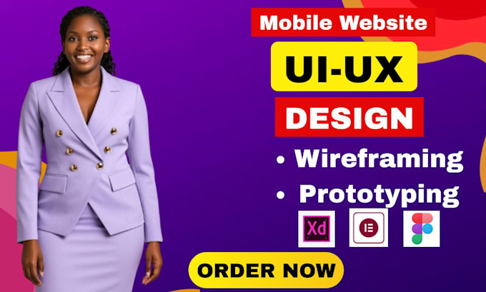 Create interactive figma prototype clickable ui ux mockups by ...