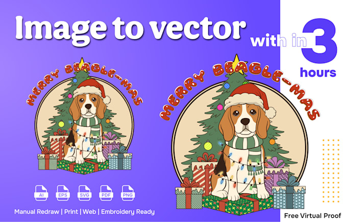 vectorize your logo image or artwork to a perfect scalable vector
