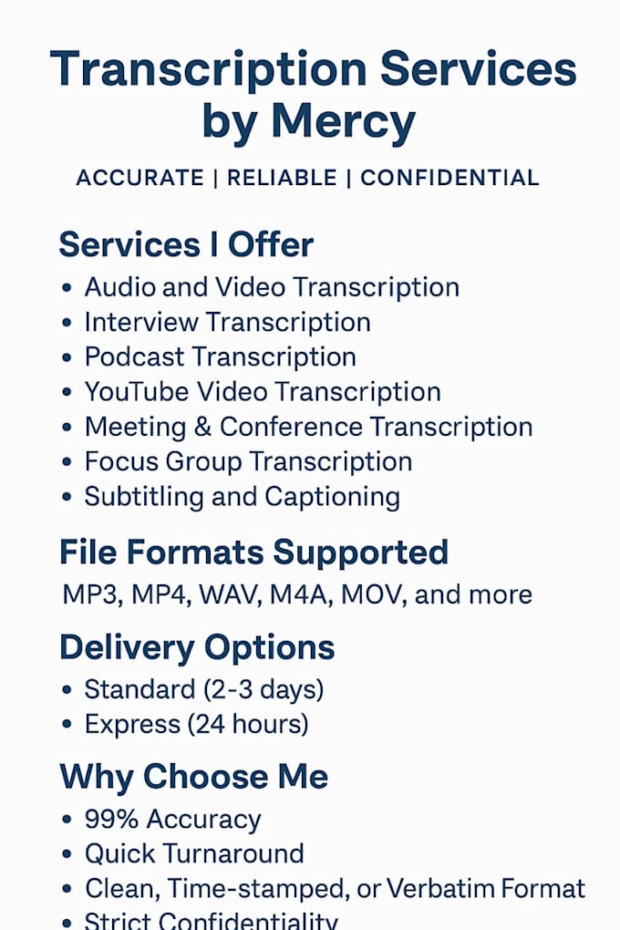 accurately transcribe your audio and video into text