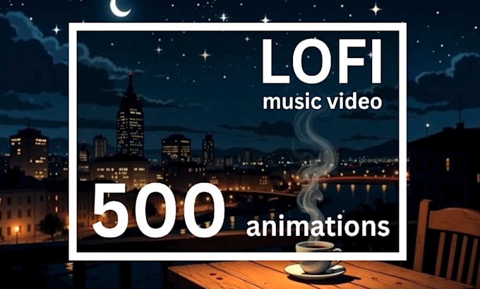 create an exclusive lofi animated video for you
