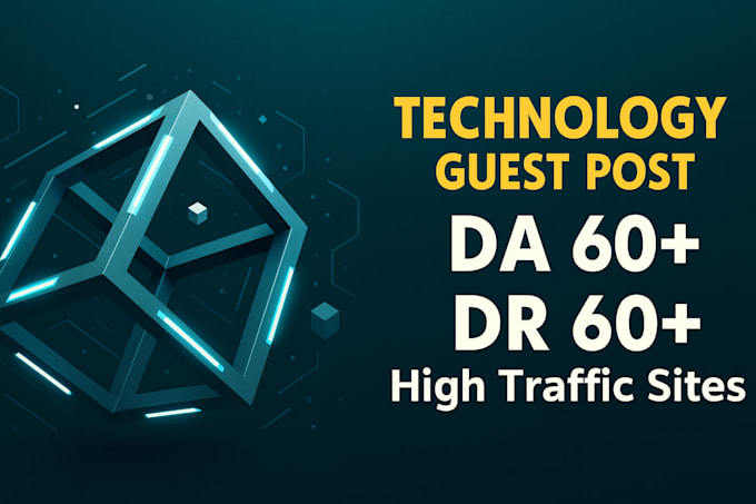 publish a technology guest post with tech backlinks