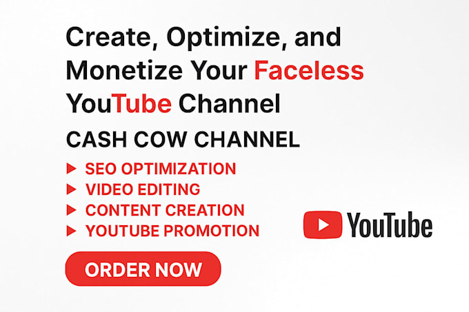 Setup faceless youtube automation channel business and monetize cash ...
