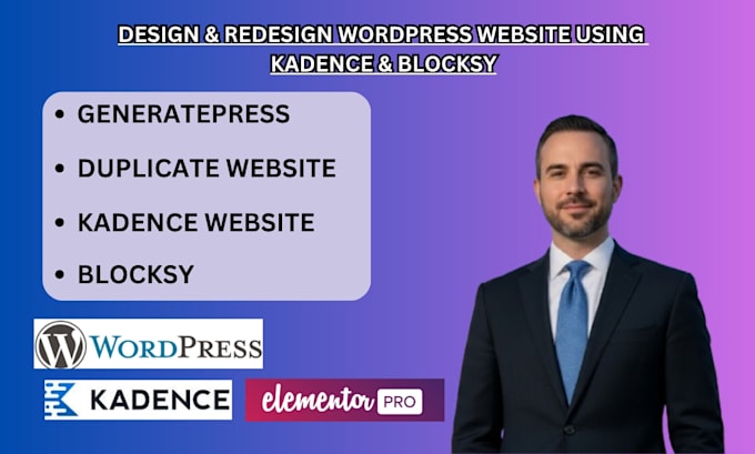 duplicate copy clone elementor wordpress site using blocksy and kadence