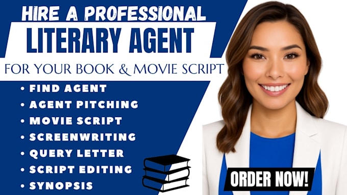 find active literary agent for your movie script, query letter, screenwriting