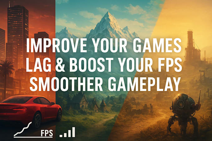 improve your games lag and boost your fps