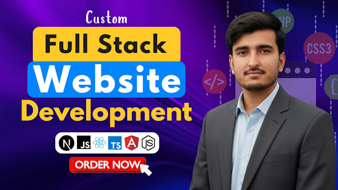 do full stack web development nextjs react nodejs saas and bussiness