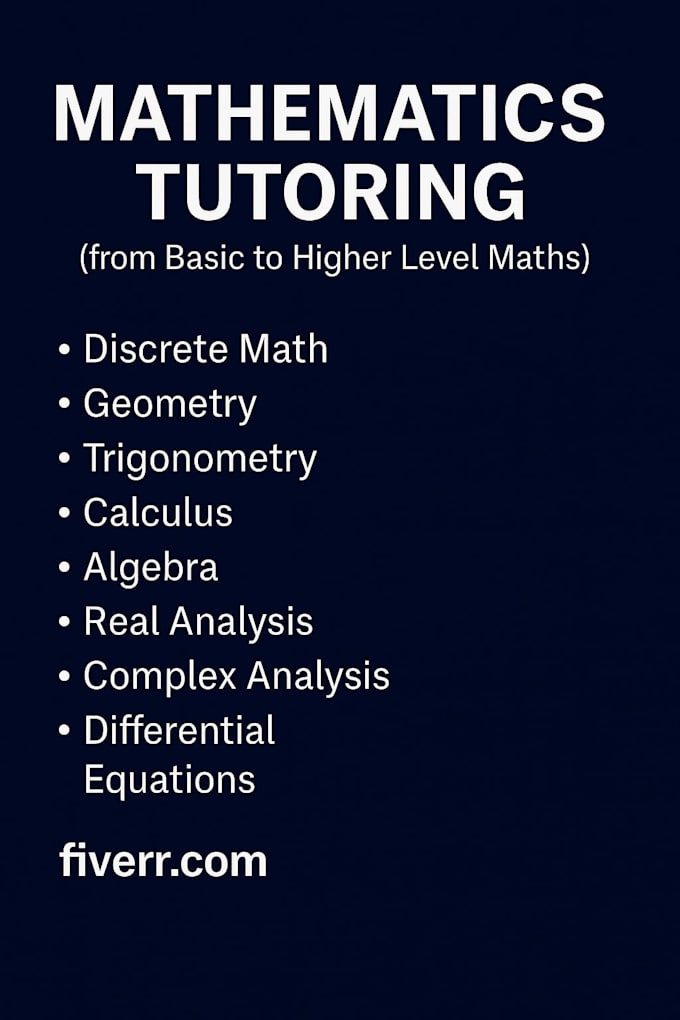 teach basic and higher mathematics