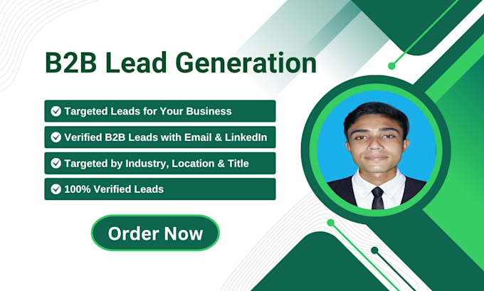 generate targeted b2b leads and verified email lists