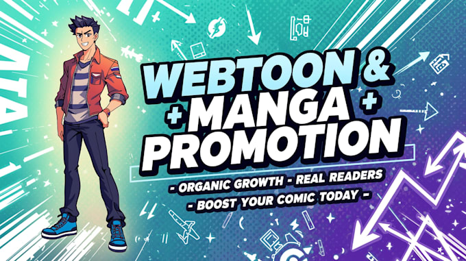 promote your webtoon, manga, comic, or tapas for audience growth