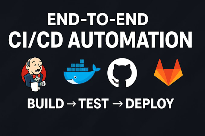 set up ci cd pipelines using github actions, gitlab, or jenkins