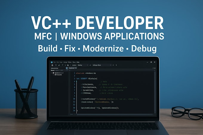 develop desktop applications in vc