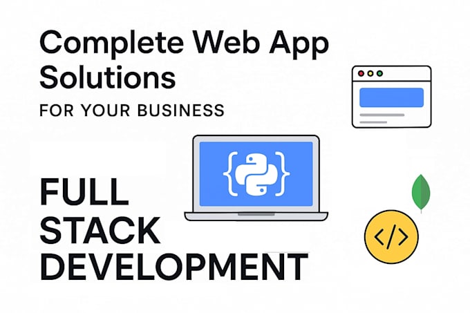 develop a complete webapp solution for your business