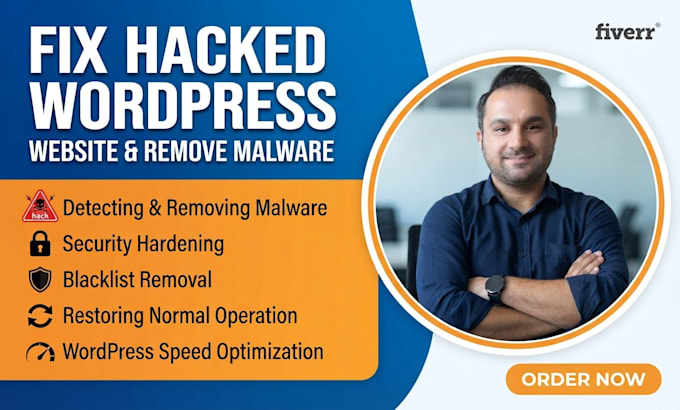 fix hacked wordpress website and remove malware