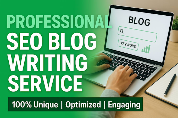 write SEO optimized blog posts