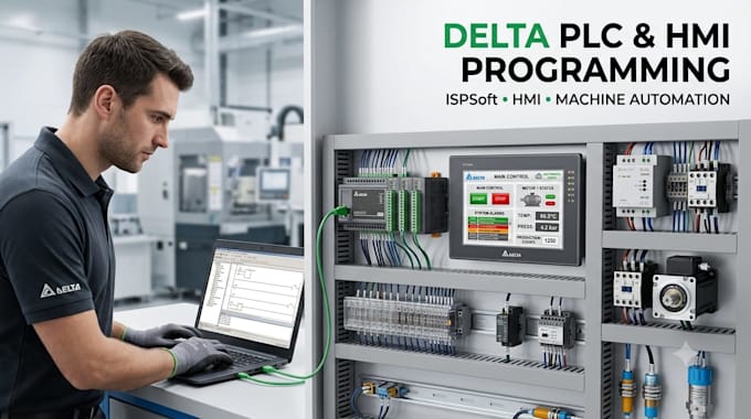 program delta plc and hmi for small and medium machines