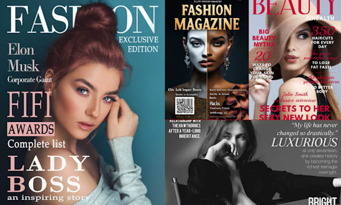Design magazine cover design, front cover, magazine layout by Davidd ...