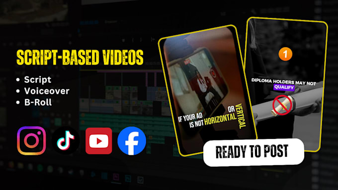 create an engaging captioned video from your script or idea