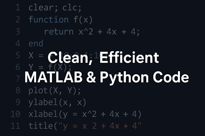 do matlab and python math programming