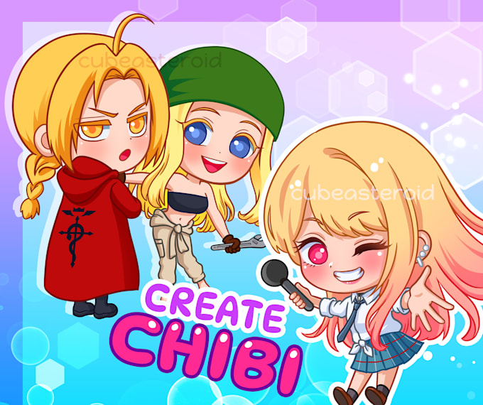 draw chibi anime style