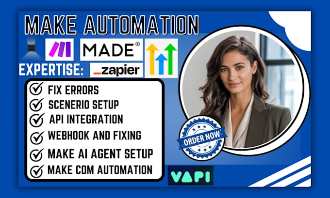 make com automation fix made com automation ai setup zapier automation web hook