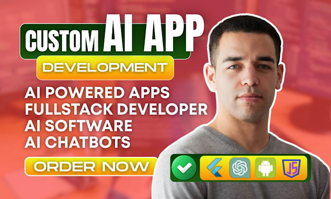 Build android app ai mobile ios app, saas develop ai web application ai ...