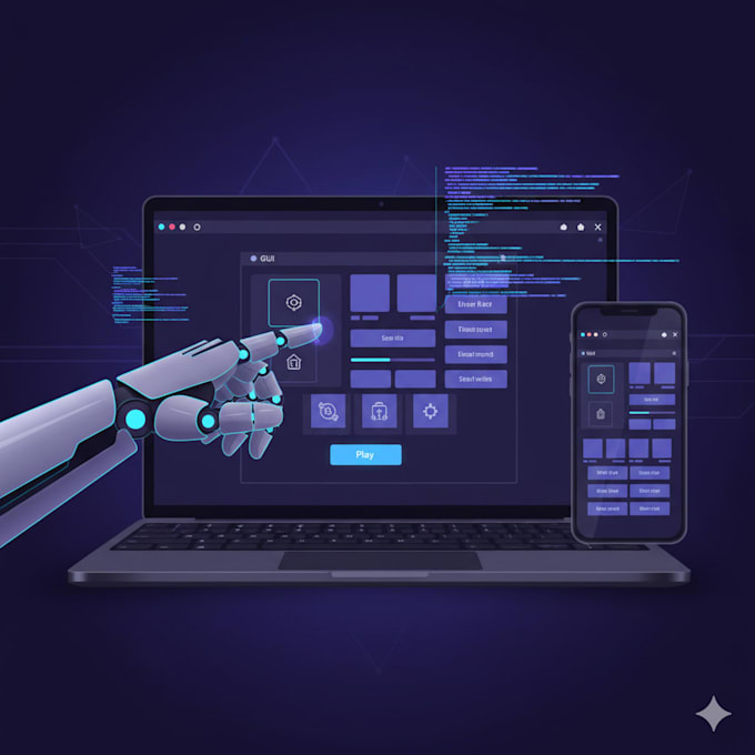 Design ui, ux designer, roblox ui, game ui, ui animation, ai and roblox ...