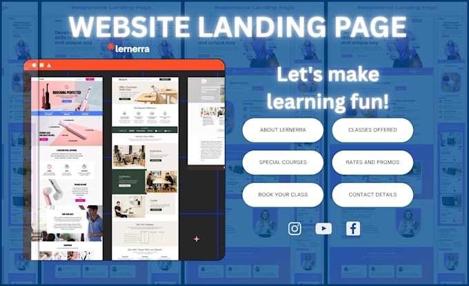 Design modern, figma saas landing page, web app ui ux, framer or ...