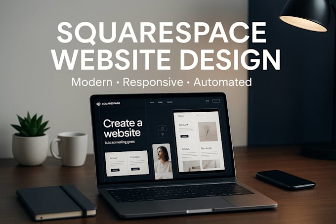 design, build, or redesign your modern squarespace website