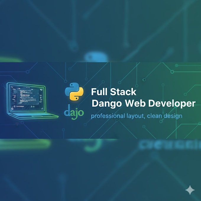 build a full stack web application using python django and morden UI