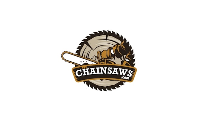 create professional iconic a new logo for chainsaws com