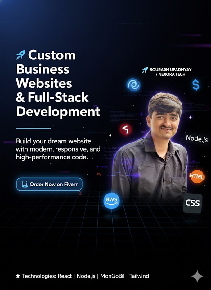 develop custom full stack applications