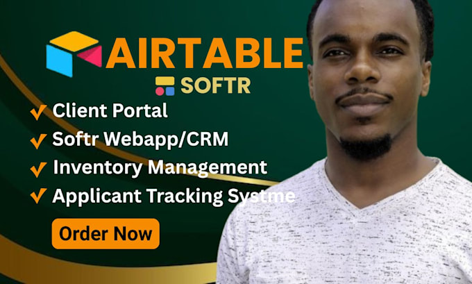 build airtable database airtable automation and softr webapp as airtable expert