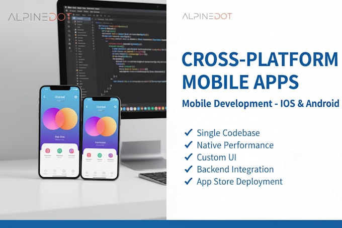 Develop a cross platform mobile app by Visionix_dev | Fiverr
